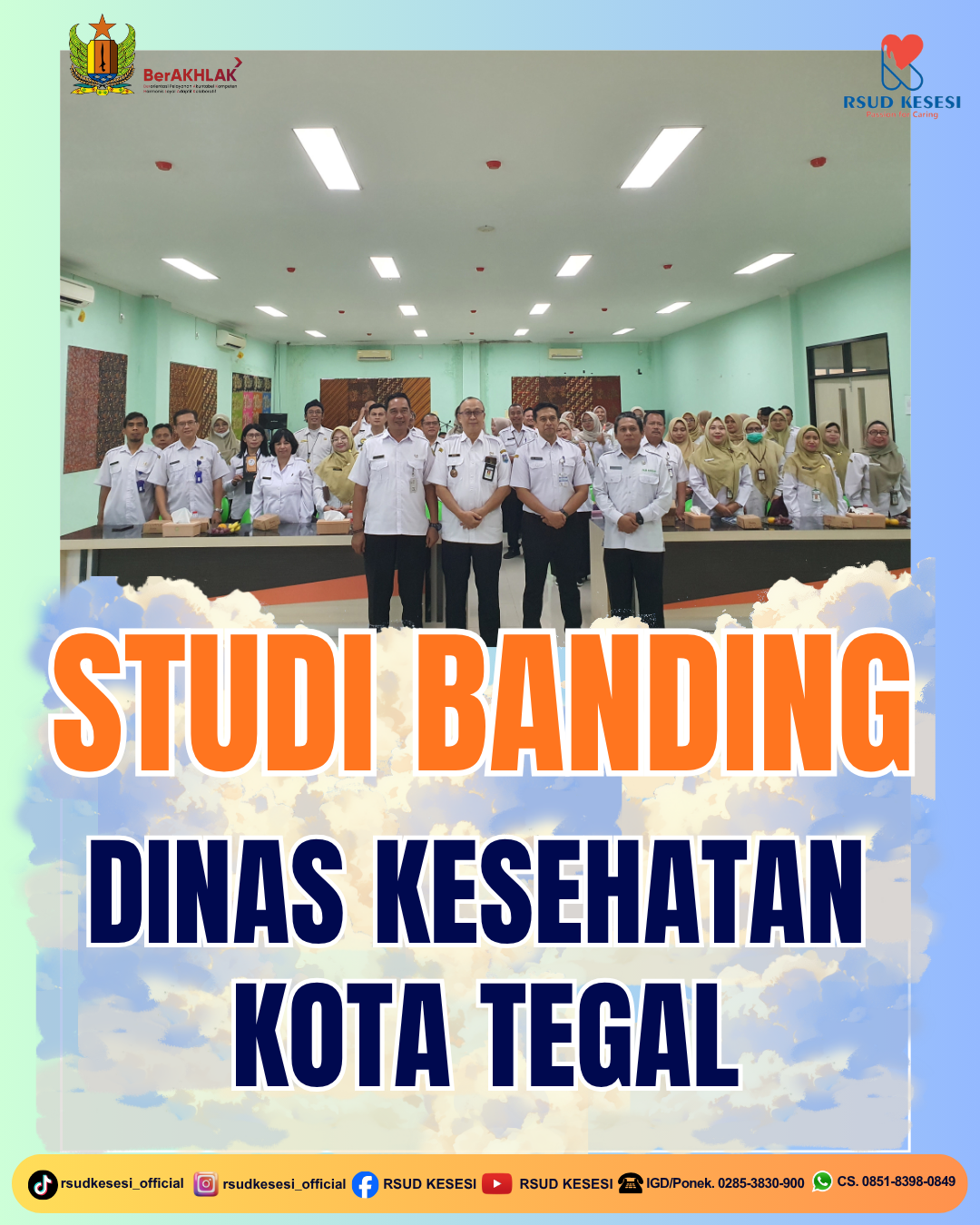 Studi Banding Dinas Kesehatan Kota Tegal